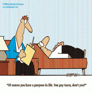 tax cartoon purpose