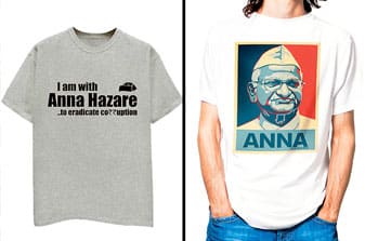 Anna Hazare T Shirts