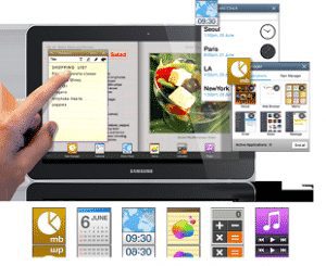 samsung mini Apps tray
