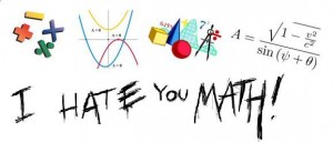 I hate maths