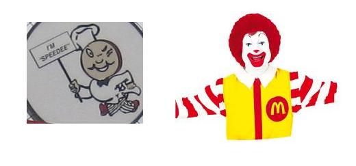 Mascots of McDonald