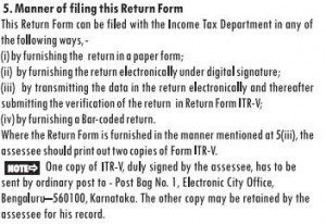 Manner of filing Return