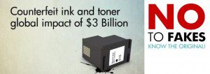 HP cartridge fights counterfeit