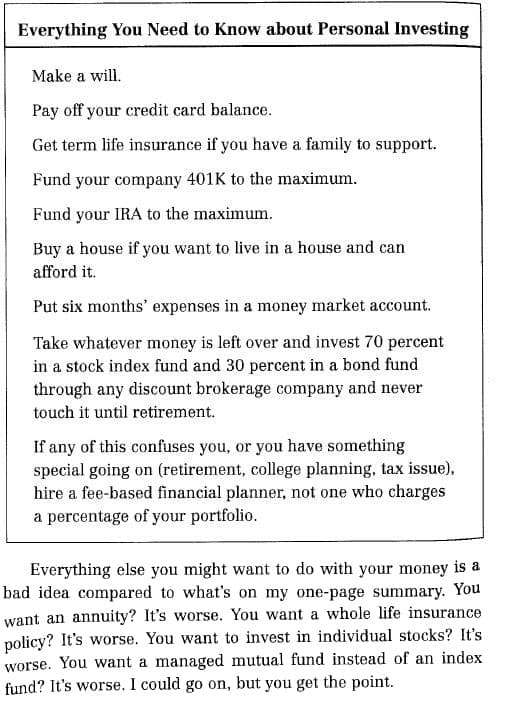 Personal Finance advice from Scott Adams