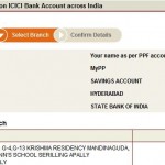 Transfer from From ICICI bank to PPF account in SBI