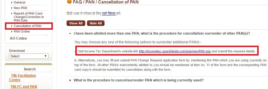 tin-nsdl-cancellation-of-pan