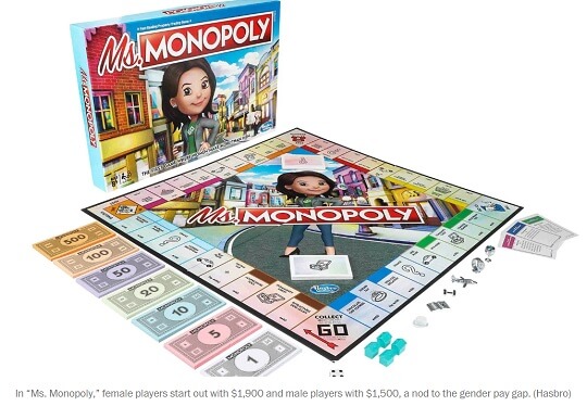 Ms Monopoly the new game with women having advantage than men