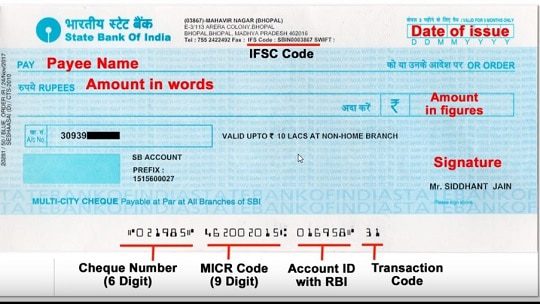 How to Fill a cheque