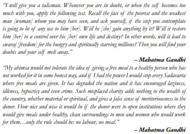 Universal Basic Income, Economic Survey Mahatma Gandhi 