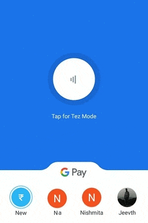 Google Pay Send Money using Bank Transfer